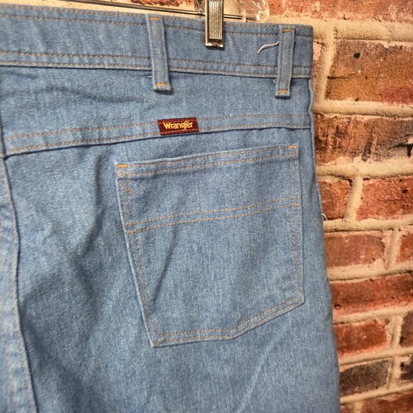 Men's WRANGLER Regular Fit Denim Jeans 40 x 29 - Picture 6 of 7